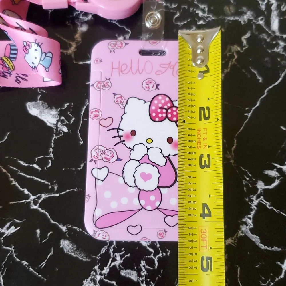 Hello Kitty ID/Credit Card Holder With Lanyard
